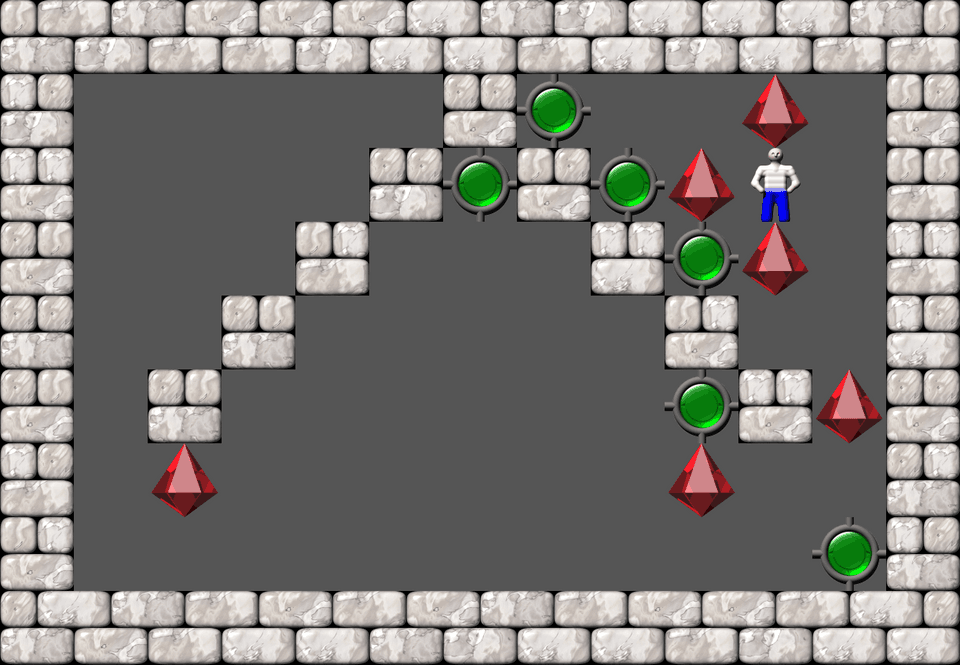 Сокобан Bugs collection 2 уровень 23